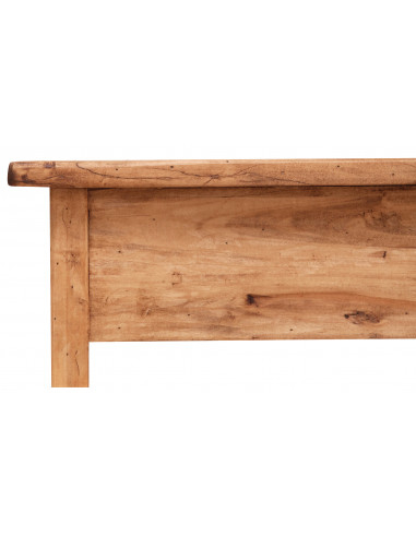 Móvel TV country em madeira maciça de cal, acabamento natural 110x40x50 cm Móvel TV country em madeira maciça de cal, acabamento natural 110x40x50 cm