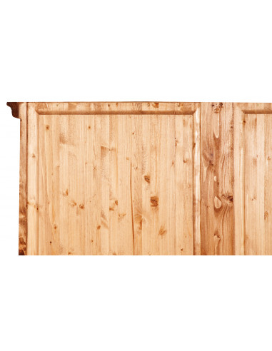 Libreria in legno massello di tiglio finitura naturale 108x38x211 cm Libreria in legno massello di tiglio finitura naturale 108x38x211 cm