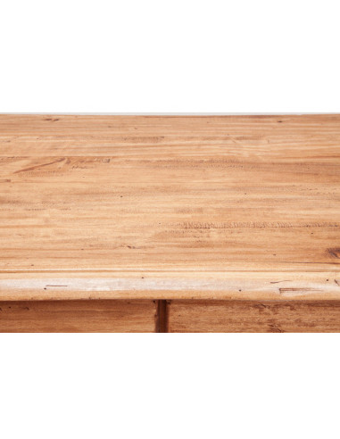 Cassettiera Country in legno massello di tiglio finitura naturale 170x40x100 cm Cassettiera Country in legno massello di tiglio finitura naturale 170x40x100 cm