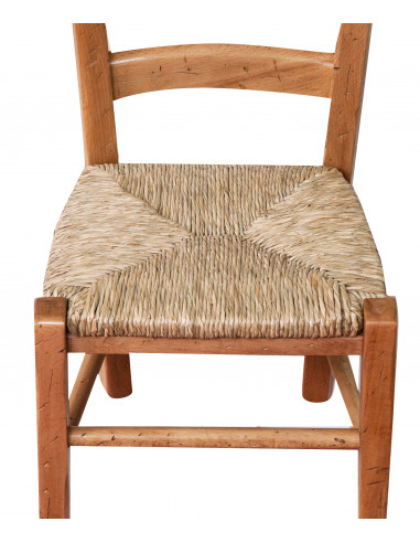 Sedia baby in legno massello di faggio finitura naturale con seduta in paglia 30x29x50 cm Sedia baby in legno massello di faggio finitura naturale con seduta in paglia 30x29x50 cm