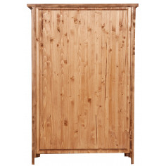 Stipetto Country in legno massello di tiglio finitura naturale 68x25x98 cm 2