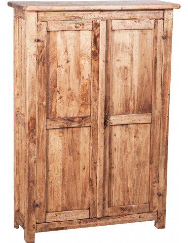 Stipetto Country in legno massello di tiglio finitura naturale 68x25x98 cm Stipetto Country in legno massello di tiglio finitura naturale 68x25x98 cm