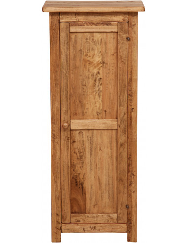 Stipetto Country in legno massello di tiglio finitura naturale 40x25x98 cm Stipetto Country in legno massello di tiglio finitura naturale 40x25x98 cm