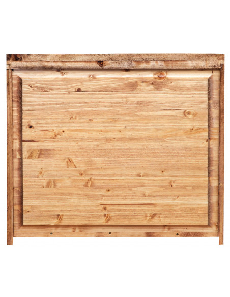 Inginocchiatoio in legno massello di tiglio finitura naturale 60x47x96 cm