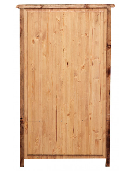 Inginocchiatoio in legno massello di tiglio finitura naturale 60x47x96 cm