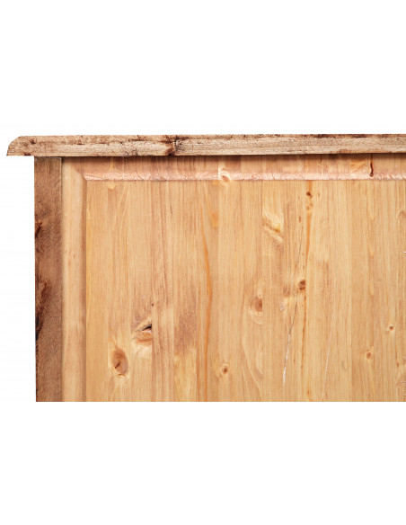 Inginocchiatoio in legno massello di tiglio finitura naturale 60x47x96 cm