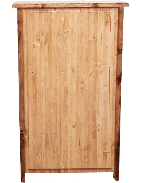 Inginocchiatoio in legno massello di tiglio finitura naturale 60x47x96 cm