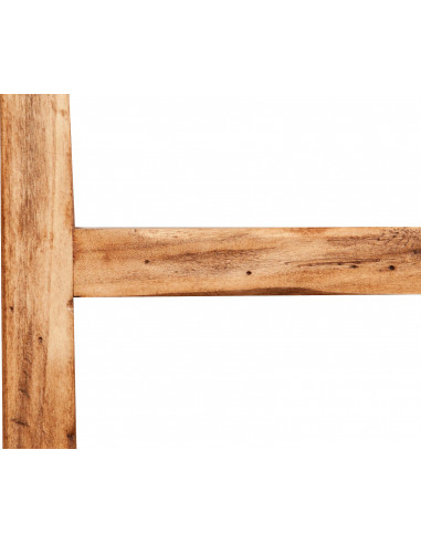 Estante em madeira maciça de lima, acabamento natural 82x36x201 cm Estante em madeira maciça de lima, acabamento natural 82x36x201 cm