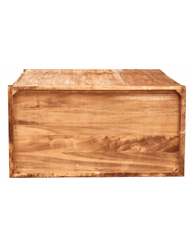 Madia in legno massello di tiglio finitura naturale 100x55x101 cm Madia in legno massello di tiglio finitura naturale 100x55x101 cm