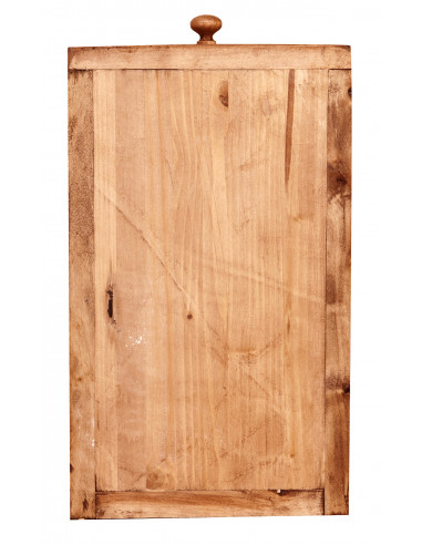 Madia in legno massello di tiglio finitura naturale 81x45x92 cm Madia in legno massello di tiglio finitura naturale 81x45x92 cm