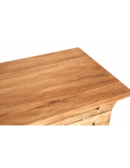 Madia in legno massello di tiglio finitura naturale 81x45x92 cm