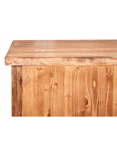 Madia in legno massello di tiglio finitura naturale 81x45x92 cm Madia in legno massello di tiglio finitura naturale 81x45x92 cm