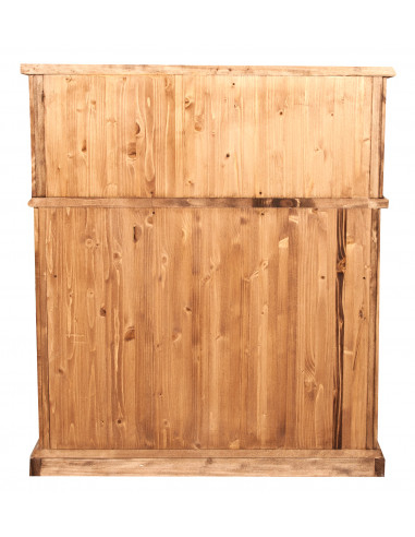 Madia in legno massello di tiglio finitura naturale 81x45x92 cm Madia in legno massello di tiglio finitura naturale 81x45x92 cm