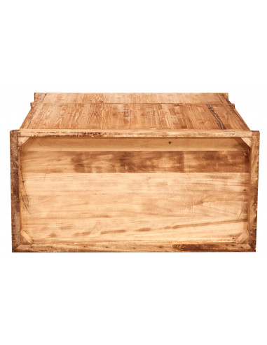 Madia in legno massello di tiglio finitura naturale 81x45x92 cm Madia in legno massello di tiglio finitura naturale 81x45x92 cm