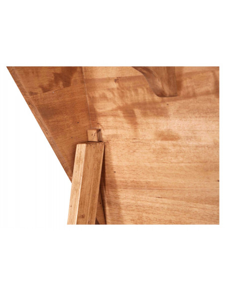 Credenza cucina in legno massello di tiglio finitura naturale L130xPR60xH115 cm