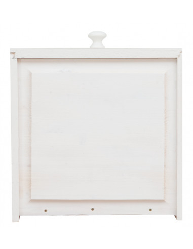 Mesa de centro country em madeira maciça de limão, estrutura branca antiga, tampo com acabamento natural 80x38x80 cm Mesa de centro country em madeira maciça de limão, estrutura branca antiga, tampo com acabamento natural 80x38x80 cm