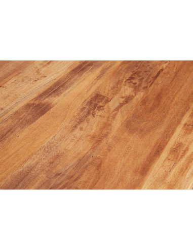 Comò Country in legno massello di tiglio struttura bianca anticata piano finitura noce 107x47x80 cm Comò Country in legno massello di tiglio struttura bianca anticata piano finitura noce 107x47x80 cm