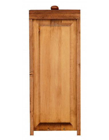 Mobile porta tv Country in legno massello di tiglio finitura noce 150x51x56 cm Mobile porta tv Country in legno massello di tiglio finitura noce 150x51x56 cm