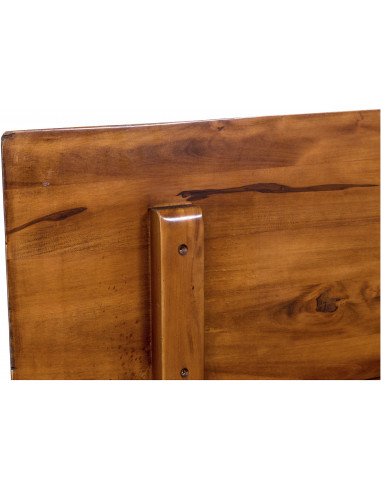 Cassapanca Country in legno massello di tiglio finitura noce:foto particolare interno coperchio - Biscottini.it Cassapanca Country in legno massello di tiglio finitura noce:foto particolare interno coperchio - Biscottini.it