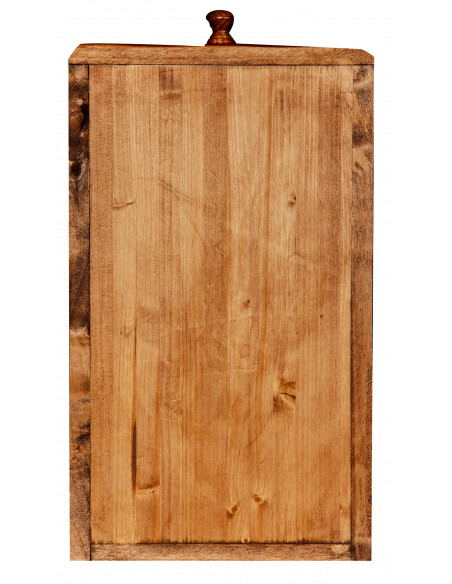 Revestimento de telha de madeira maciça 100x55x101 cm
