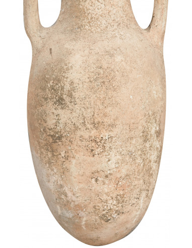 Anfora antiga com alças de terracota L28xPR28xH53 cm Anfora antiga com alças de terracota L28xPR28xH53 cm