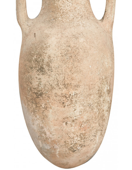 Vecchia anfora con manici in terracotta L28xPR28xH53 cm