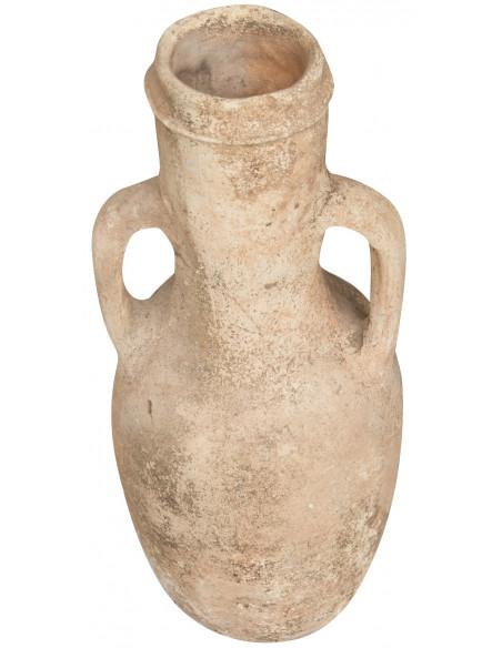 Anfora antiga com alças de terracota L28xPR28xH53 cm