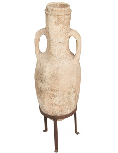 Vecchia anfora con manici in terracotta L28xPR28xH53 cm Vecchia anfora con manici in terracotta L28xPR28xH53 cm