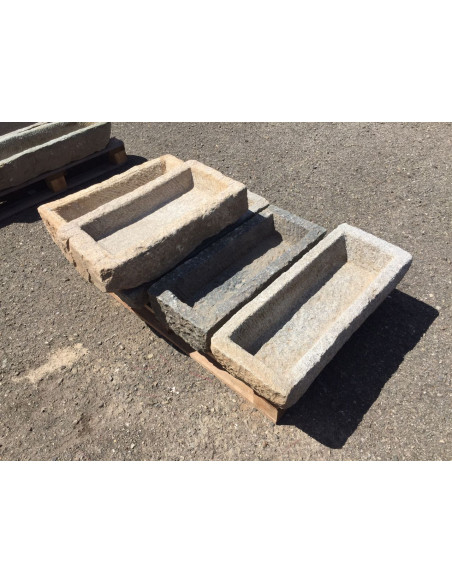 Banheira de pedra antiga, tamanhos variados