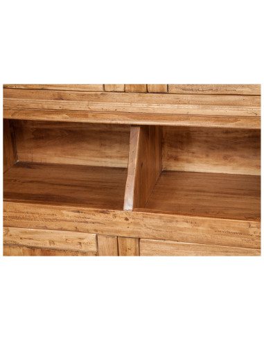 Estante country em madeira maciça de limão, acabamento natural 172x50x226 cm Estante country em madeira maciça de limão, acabamento natural 172x50x226 cm