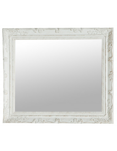 Specchiera da appendere verticale/orizzontale L64xPR4xH74 cm finitura bianco anticato Specchiera da appendere verticale/orizzontale L64xPR4xH74 cm finitura bianco anticato
