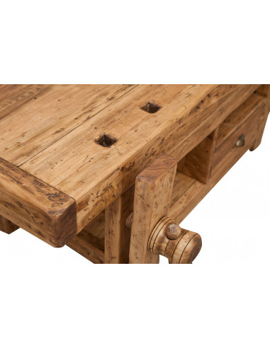 Porta TV in legno massello: foto particolare angolo - Biscottini.it Porta TV in legno massello: foto particolare angolo - Biscottini.it