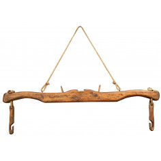 Giogo in legno massello di tiglio finitura naturale L161xPR8xH41 cm -Biscottini.it