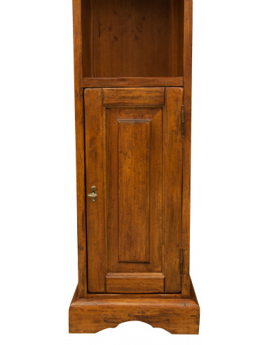 Estante pequena em madeira maciça de cal: foto particular de porta fechada - Biscottini.it Estante pequena em madeira maciça de cal: foto particular de porta fechada - Biscottini.it