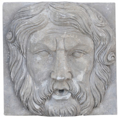 Frontone in pietra: foto particolare prospettiva - Biscottini.it 2