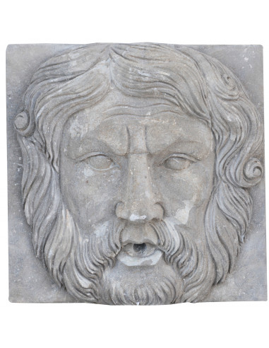 Frontone in pietra L40xPR13xH40 cm - Biscottini.it Frontone in pietra L40xPR13xH40 cm - Biscottini.it