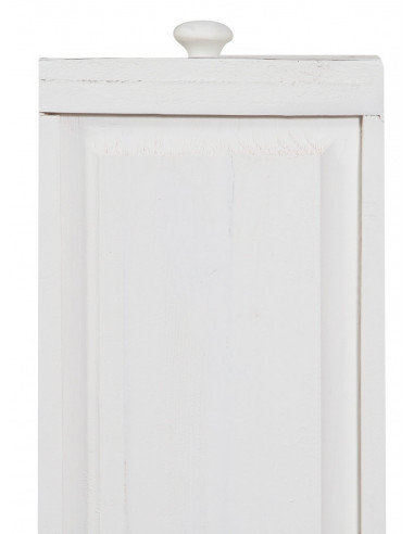 Mueble porta tv de estilo Country de madera maciza de tilo armazón