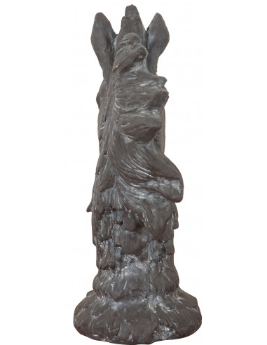 Testa di cavallo in resina finitura anticata: foto vista del retro - Biscottini.it Testa di cavallo in resina finitura anticata: foto vista del retro - Biscottini.it