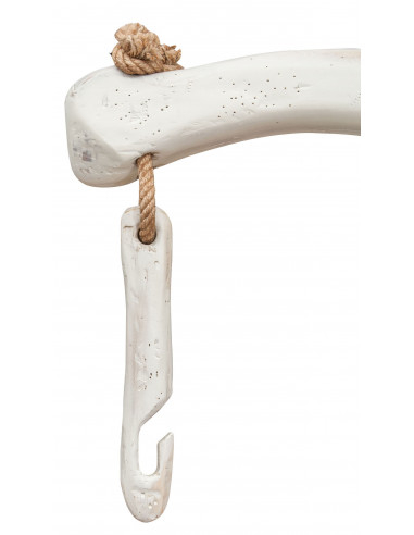 Lustre Yoke em madeira maciça de cal branca antiga: foto do gancho de reboque de madeira - Biscottini.it Lustre Yoke em madeira maciça de cal branca antiga: foto do gancho de reboque de madeira - Biscottini.it