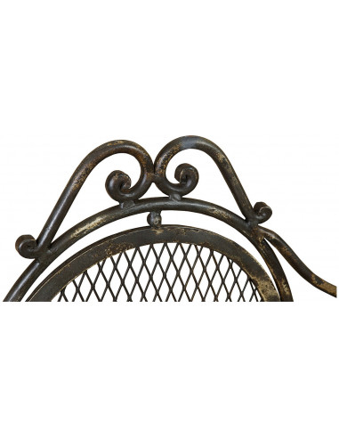 Banco de ferro forjado L176xDP58xH102 cm Banco de ferro forjado L176xDP58xH102 cm