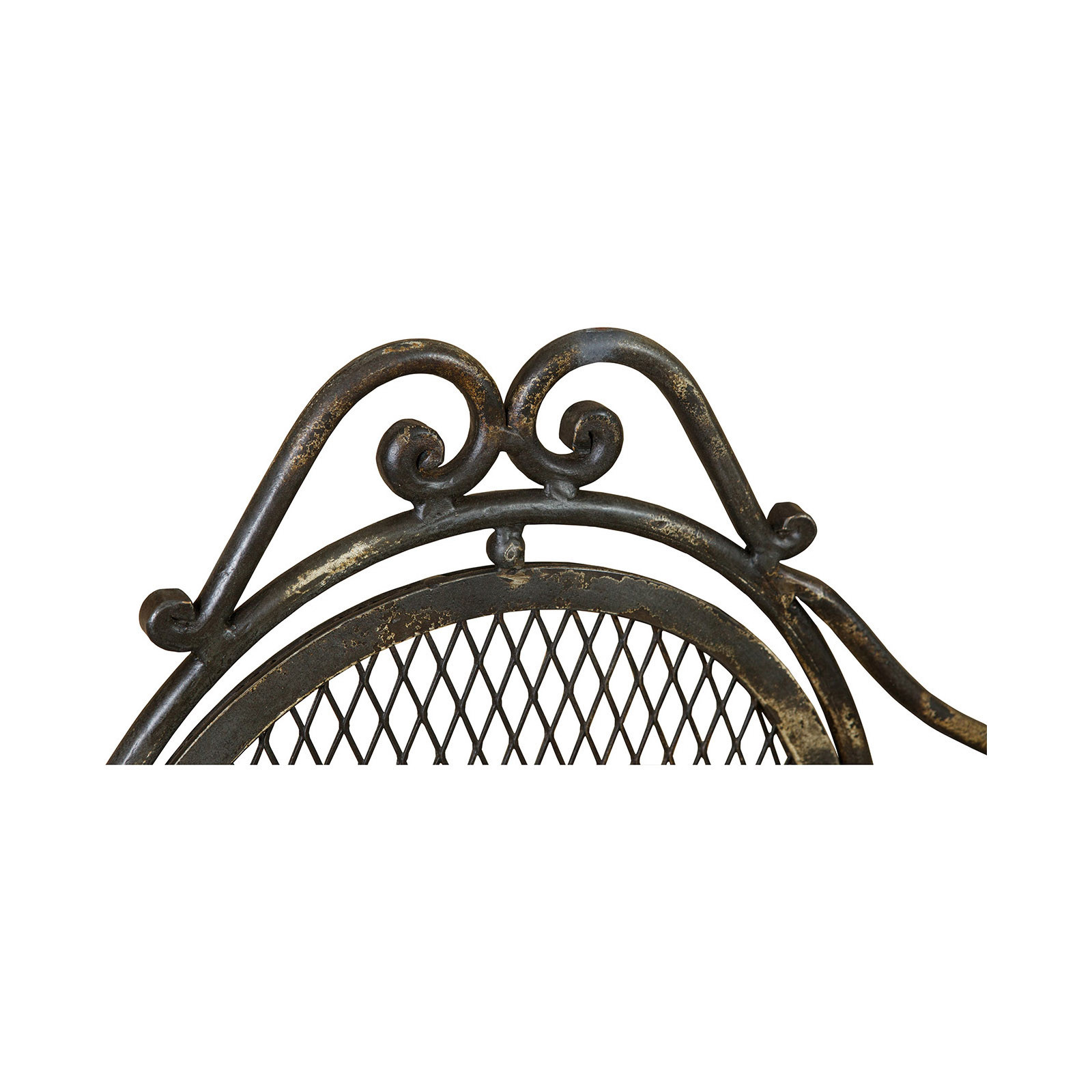 Panchina in ferro battuto  L176xPR58xH102 cm Panchina in ferro battuto  L176xPR58xH102 cm