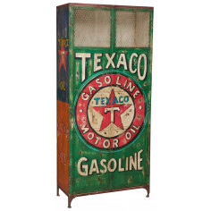 Armário de oficina em ferro pintado à mão L90xDP43xH198 cm