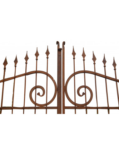 Cancello in ferro pieno  L402xPR4xH263 cm Cancello in ferro pieno  L402xPR4xH263 cm