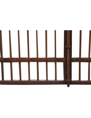 Portão de ferro maciço L402xDP4xH288 cm Portão de ferro maciço L402xDP4xH288 cm