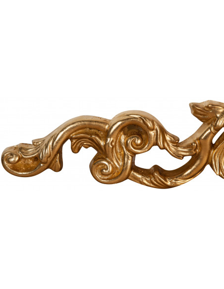 Sopraporta in legno finitura foglia oro anticato Made in Italy L80XPR2,5xH15 cm - Biscottini.it
