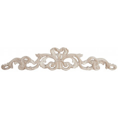 Porta externa de madeira com acabamento branco antigo Made in Italy L80XDP2,5xH15 cm - Biscottini.it 2