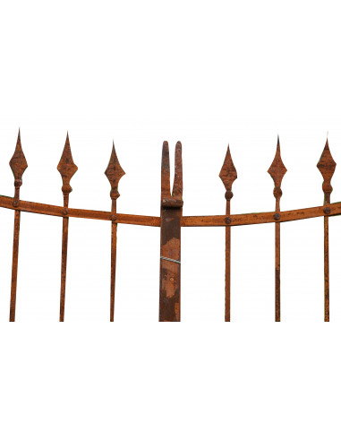 Portão de ferro maciço L345xDP4xH270 cm Portão de ferro maciço L345xDP4xH270 cm