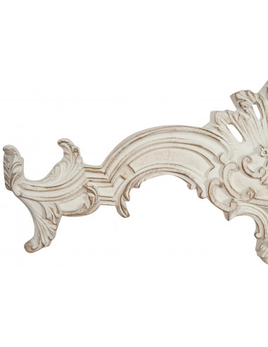 Sopraporta in legno finitura bianco anticato Made in Italy L97xPR8xH34 cm - Biscottini.it Sopraporta in legno finitura bianco anticato Made in Italy L97xPR8xH34 cm - Biscottini.it