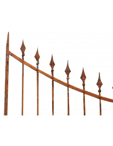 Portão de ferro maciço L345xDP4xH270 cm Portão de ferro maciço L345xDP4xH270 cm