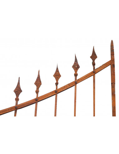 Cancello in ferro pieno L345xPR4xH270 cm Cancello in ferro pieno L345xPR4xH270 cm